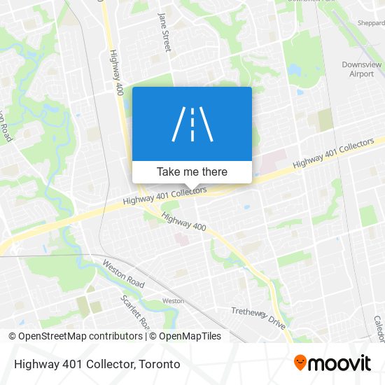 Highway 401 Collector map