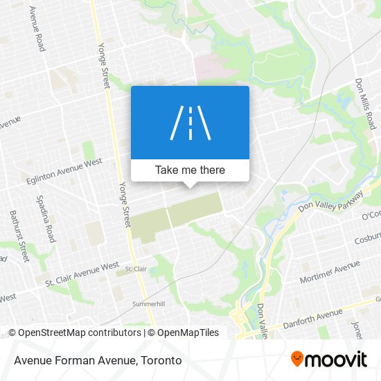 Avenue Forman Avenue plan