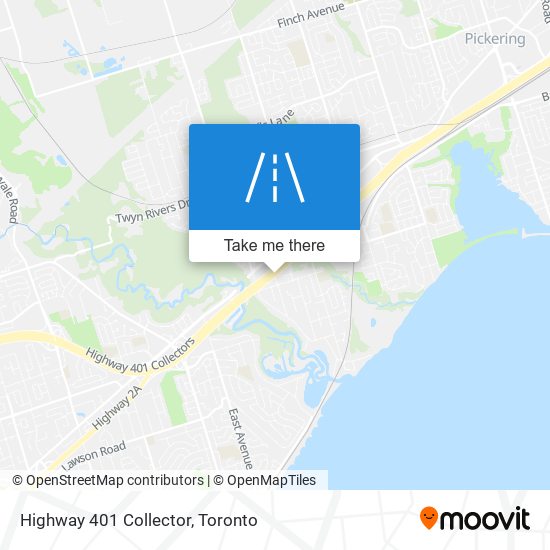 Highway 401 Collector plan
