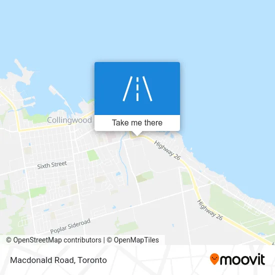 Macdonald Road map