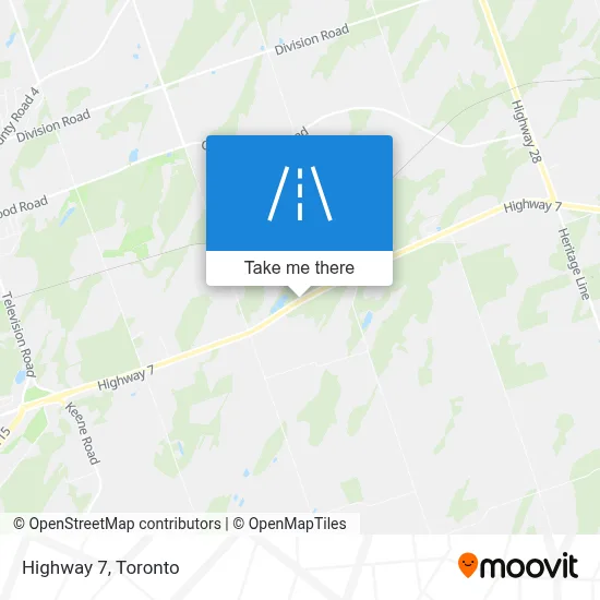 Highway 7 map