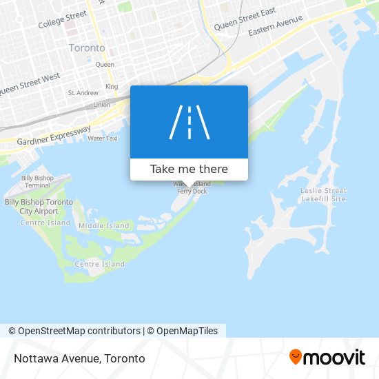 Nottawa Avenue map