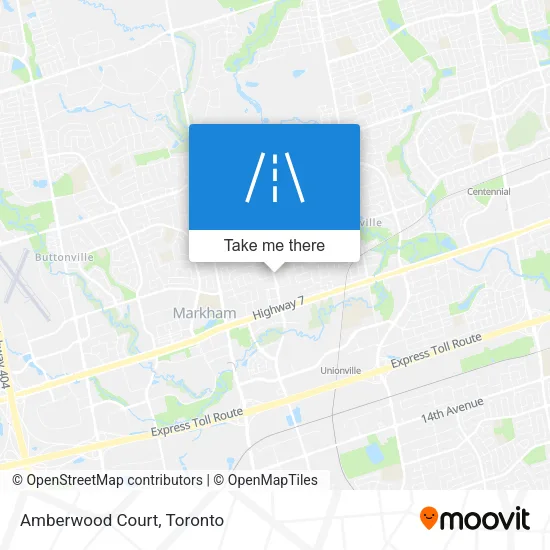 Amberwood Court map