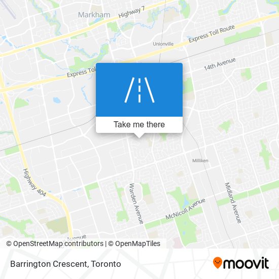 Barrington Crescent plan
