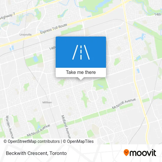 Beckwith Crescent plan
