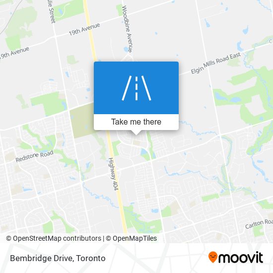 Bembridge Drive map