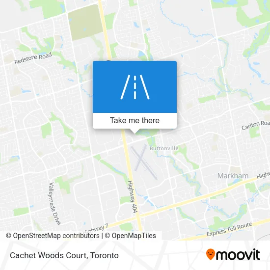 Cachet Woods Court map