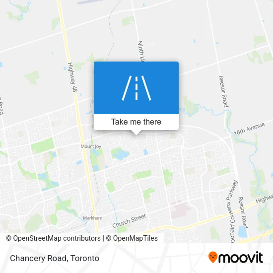 Chancery Road map
