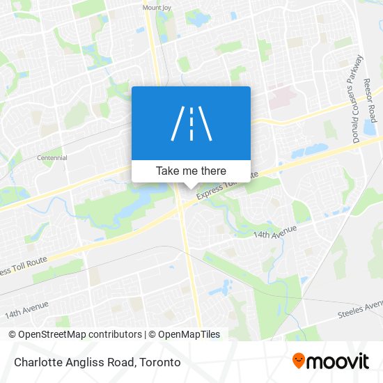 Charlotte Angliss Road map