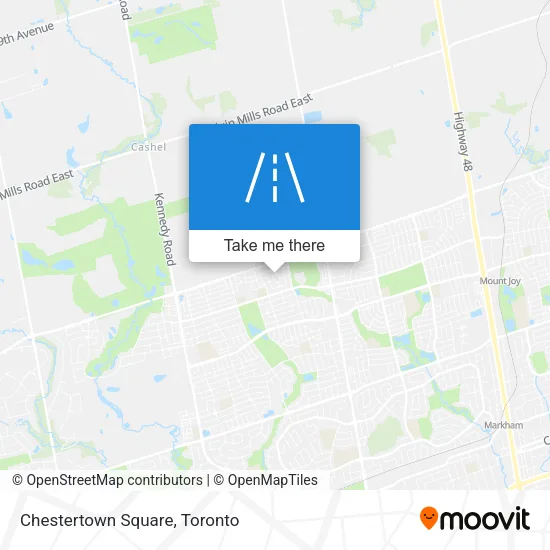 Chestertown Square map
