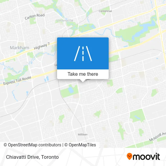 Chiavatti Drive map