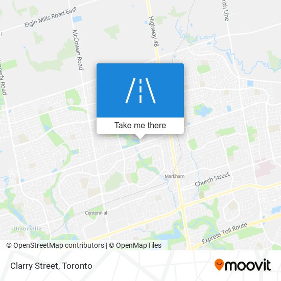 Clarry Street map