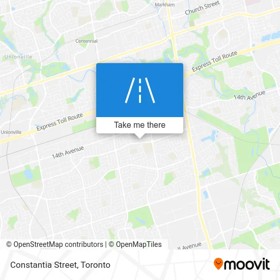 Constantia Street map