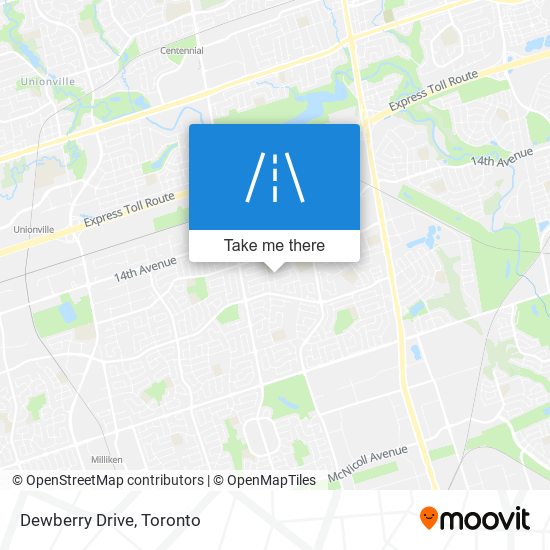 Dewberry Drive map