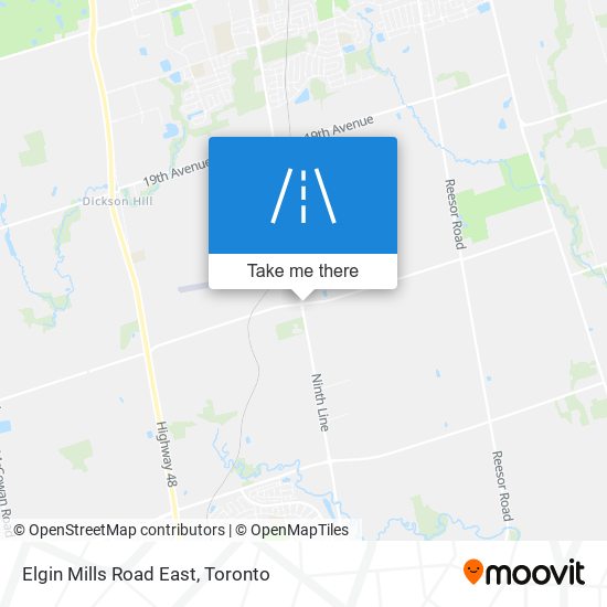 Elgin Mills Road East plan