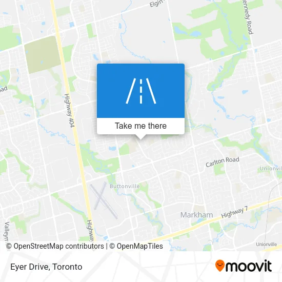 Eyer Drive map