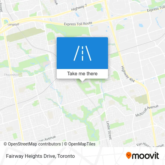 Fairway Heights Drive plan