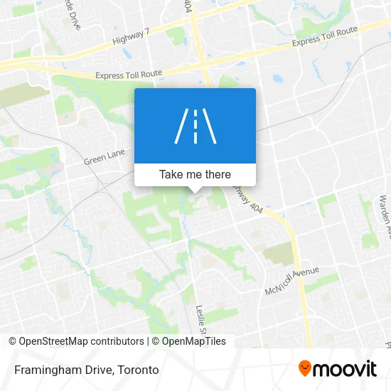 Framingham Drive plan