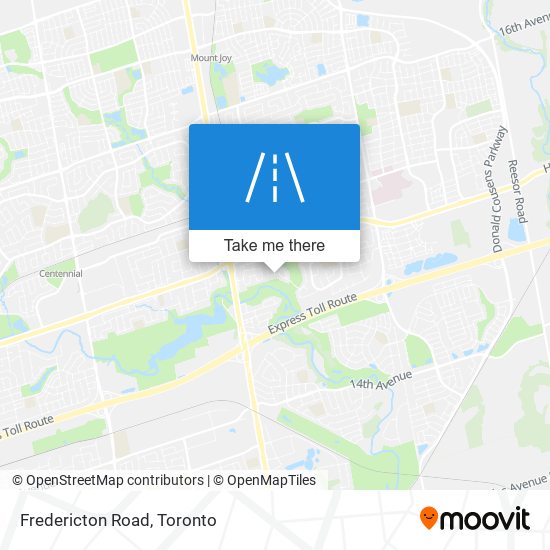 Fredericton Road plan