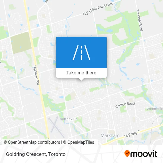 Goldring Crescent map