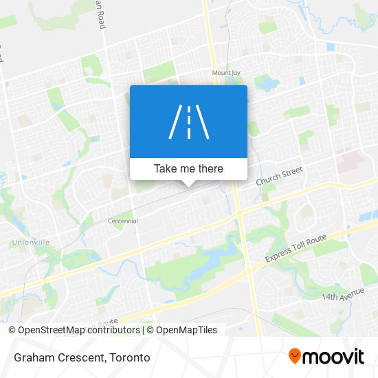 Graham Crescent map