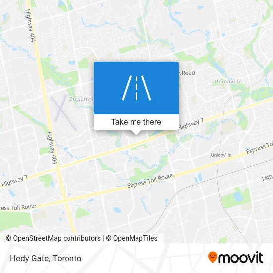Hedy Gate map