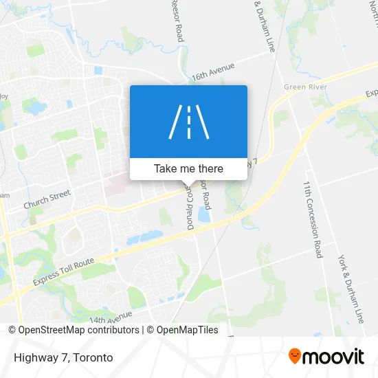 Highway 7 map