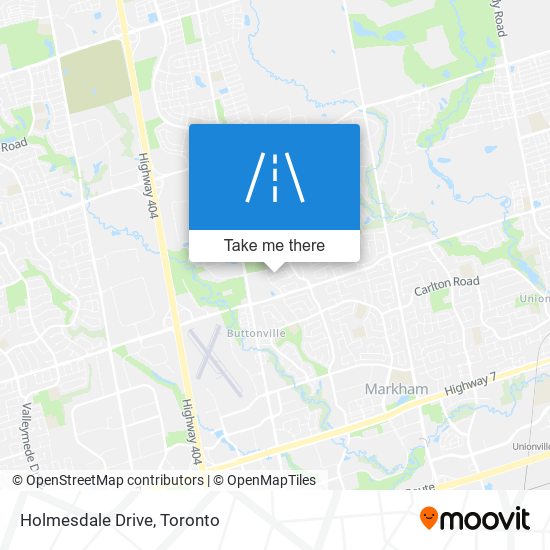 Holmesdale Drive map