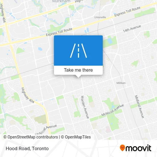 Hood Road map