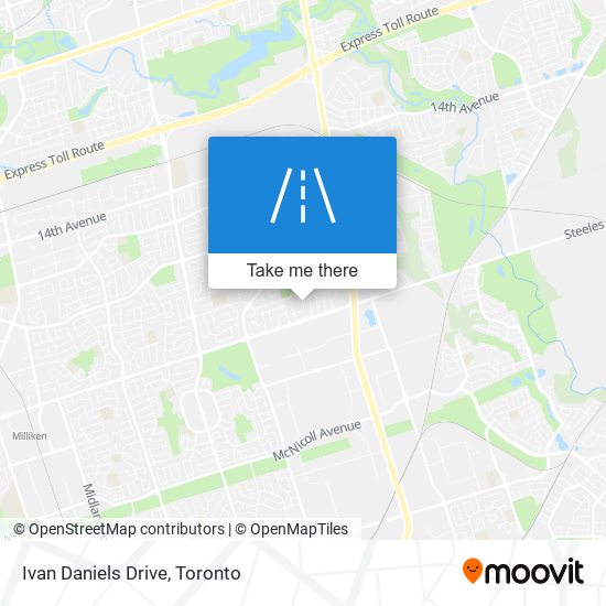 Ivan Daniels Drive map