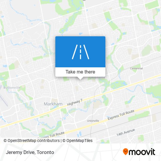 Jeremy Drive map