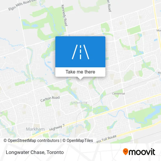 Longwater Chase map