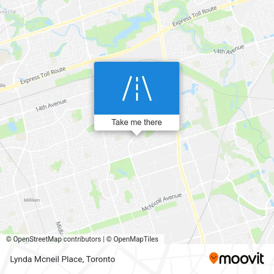 Lynda Mcneil Place map