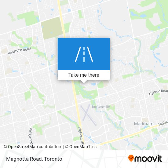 Magnotta Road map