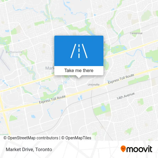 Market Drive map
