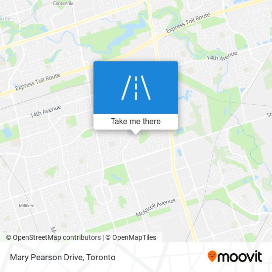 Mary Pearson Drive map