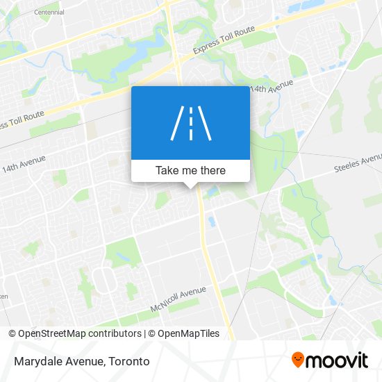 Marydale Avenue map