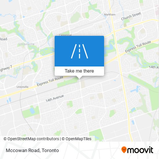 Mccowan Road plan