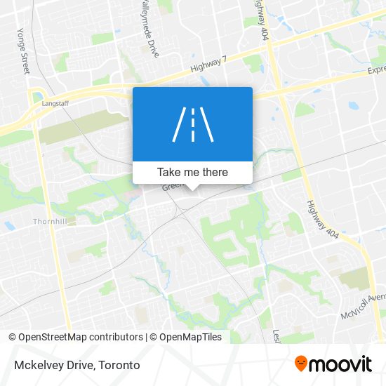 Mckelvey Drive map