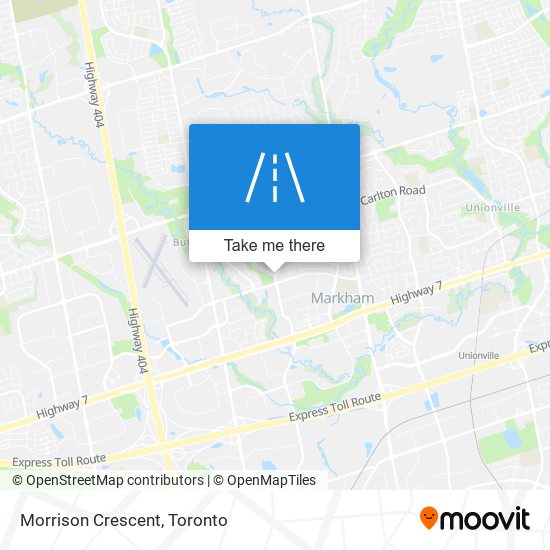 Morrison Crescent plan