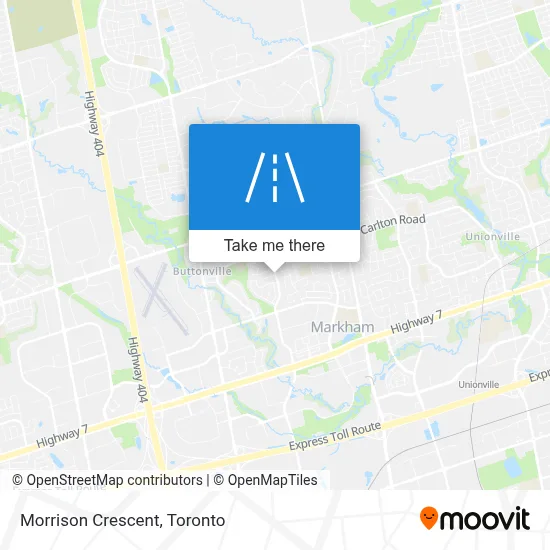 Morrison Crescent map