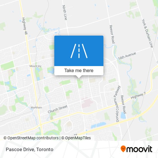 Pascoe Drive map