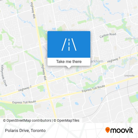 Polaris Drive map