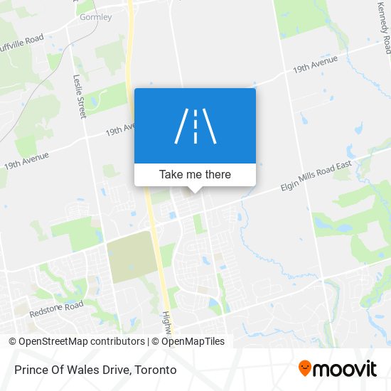 Prince Of Wales Drive map