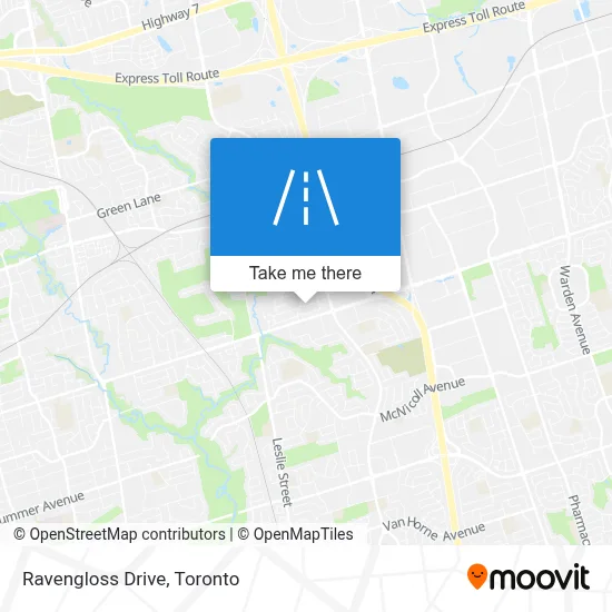 Ravengloss Drive map