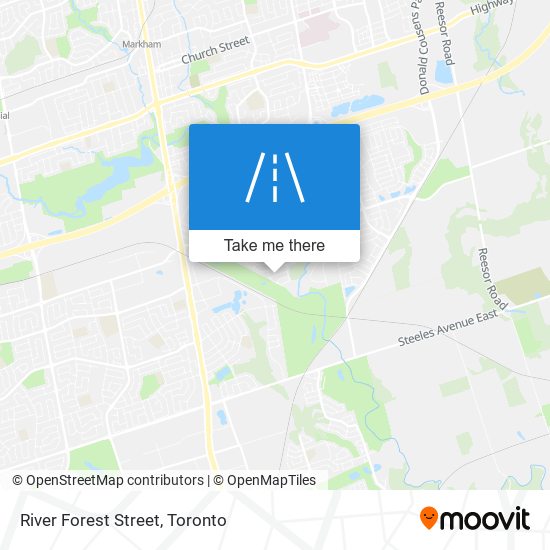 River Forest Street map