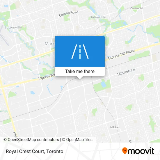 Royal Crest Court map