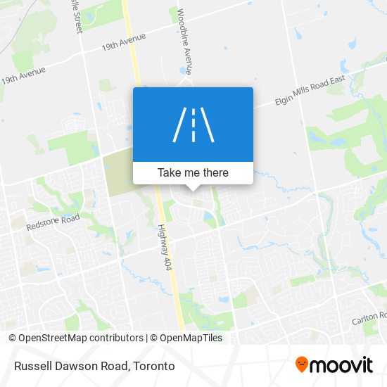 Russell Dawson Road plan