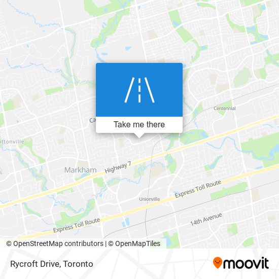 Rycroft Drive map