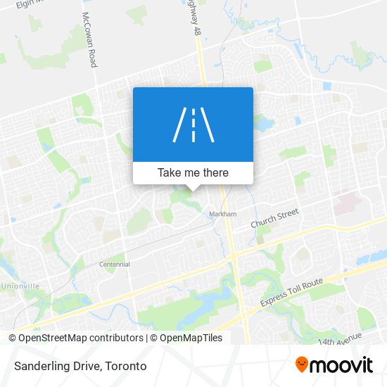 Sanderling Drive map